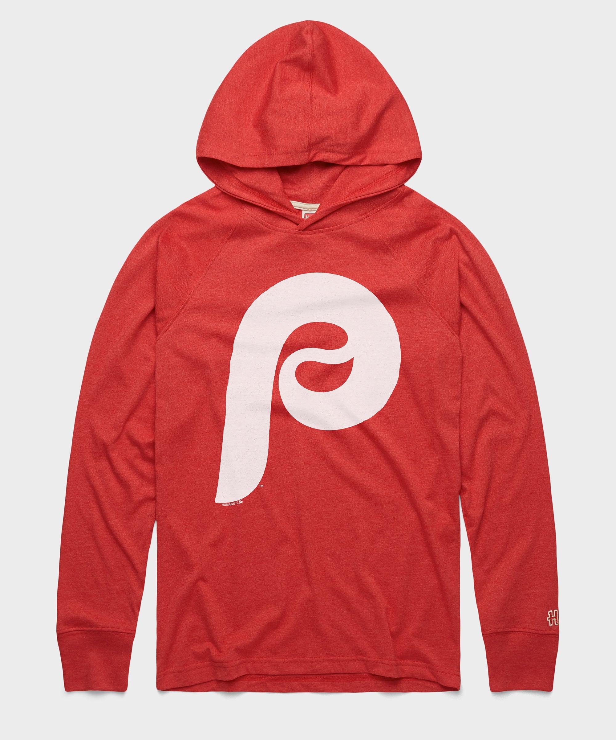 Philadelphia Phillies Cap Logo '70 Lightweight Hoodie