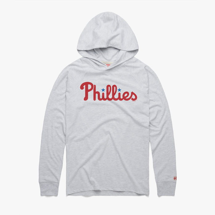 Philadelphia Phillies Jersey Logo Lightweight Hoodie