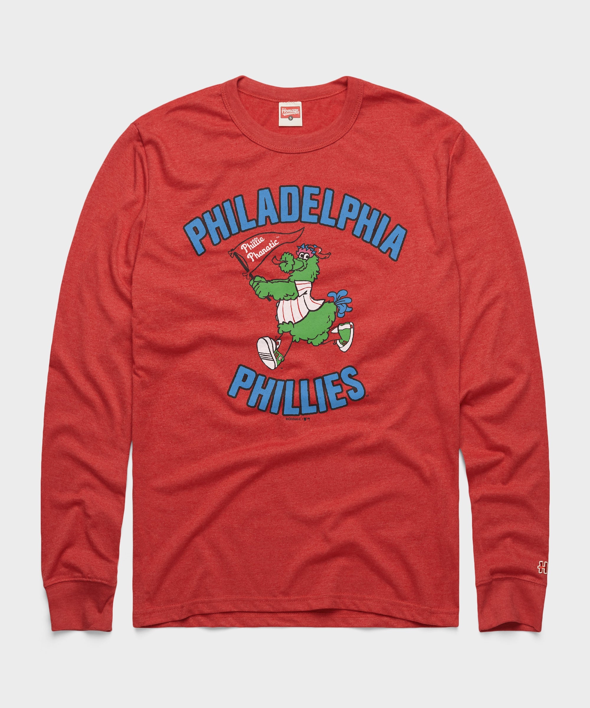 Philadelphia Phillies Phanatic Long Sleeve Tee Red