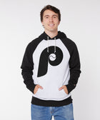 Philadelphia Phillies '82 Blackout Colorblock Hoodie