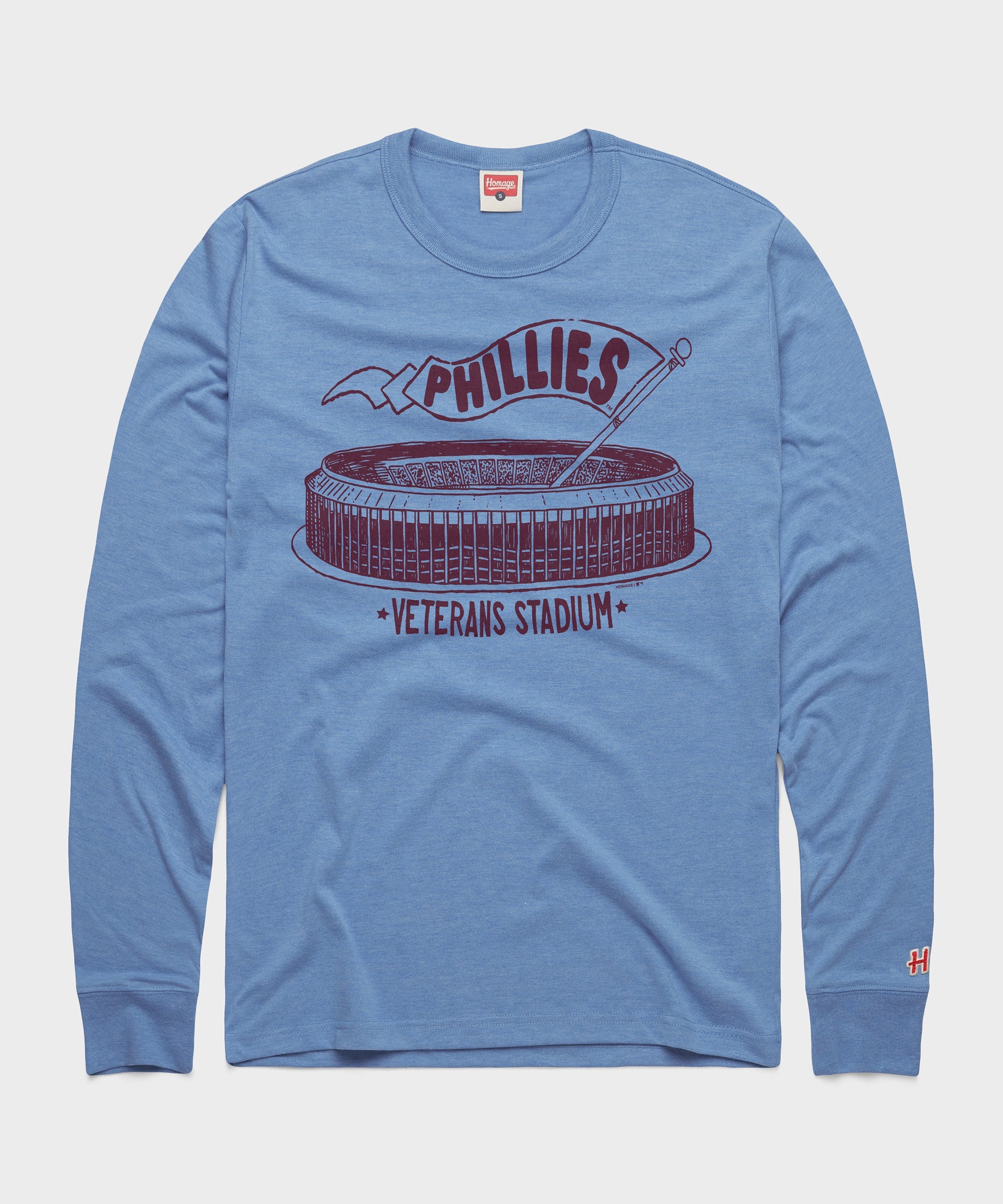Phillies Veterans Stadium Long Sleeve Tee