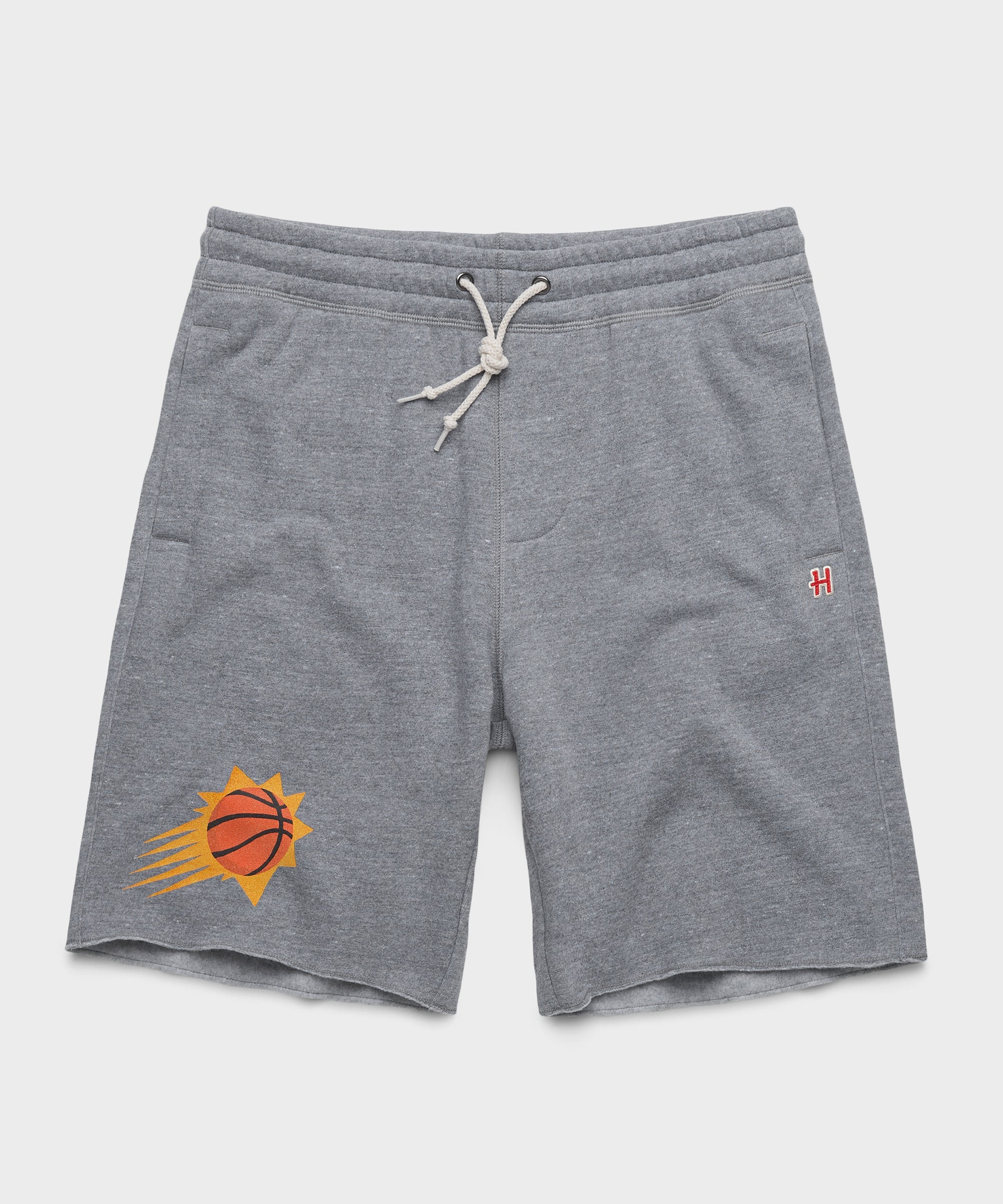 Phoenix Suns Logo Sweat Shorts Grey