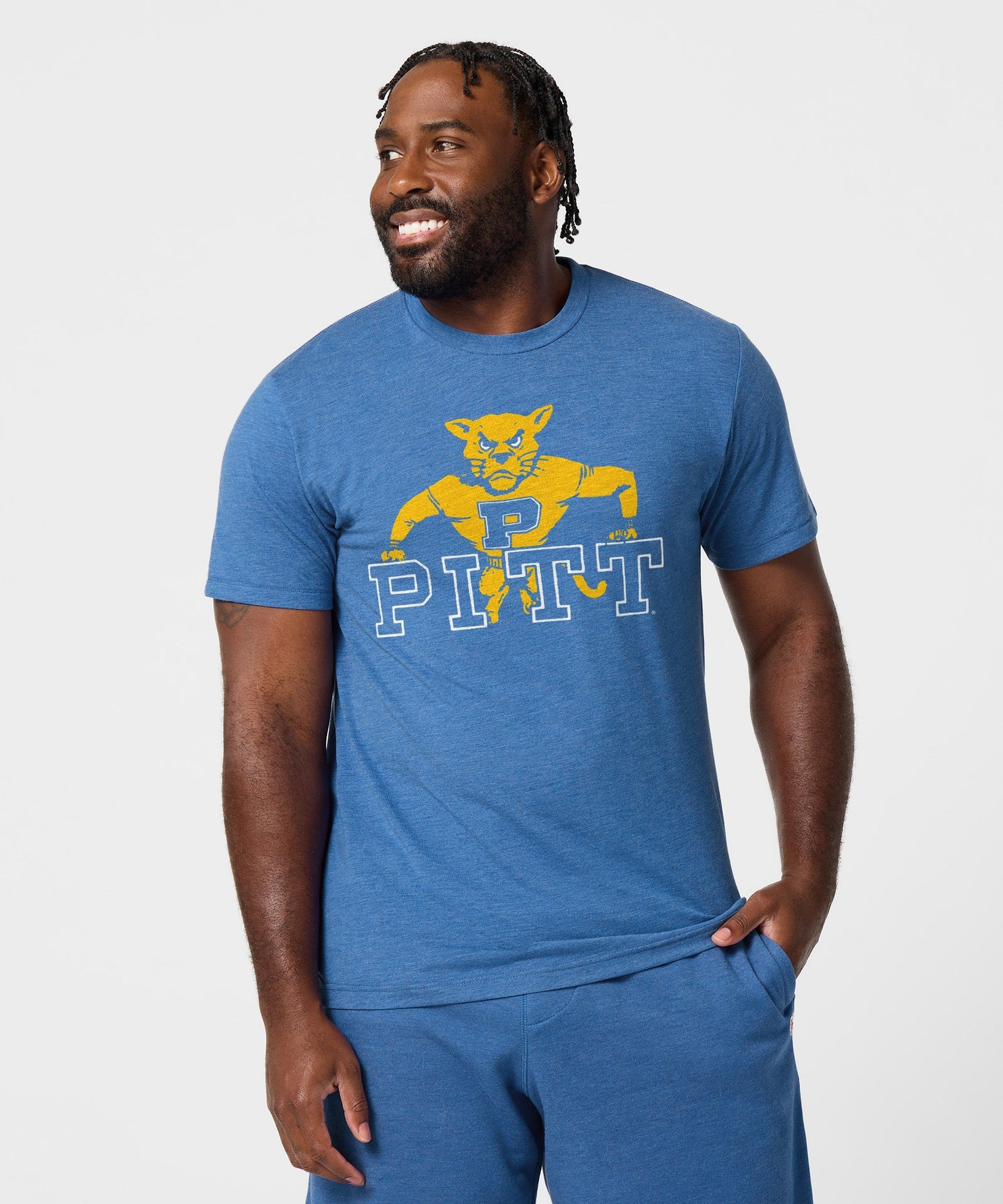 Pittsburgh Panthers Alt Logo '80