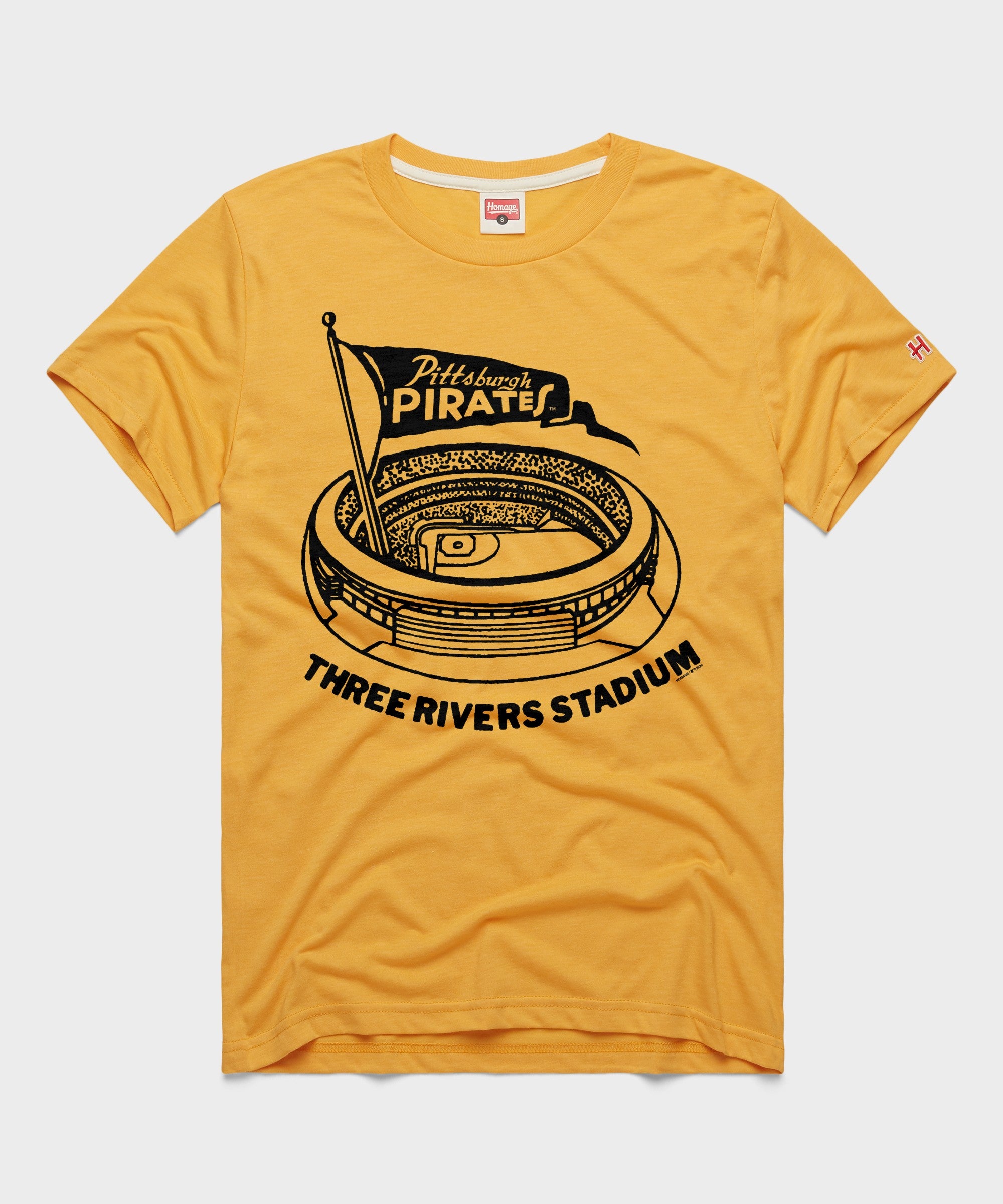 Pittsburgh Pirates Three Rivers Stadium | Men's Retro Pirates T-Shirt ...