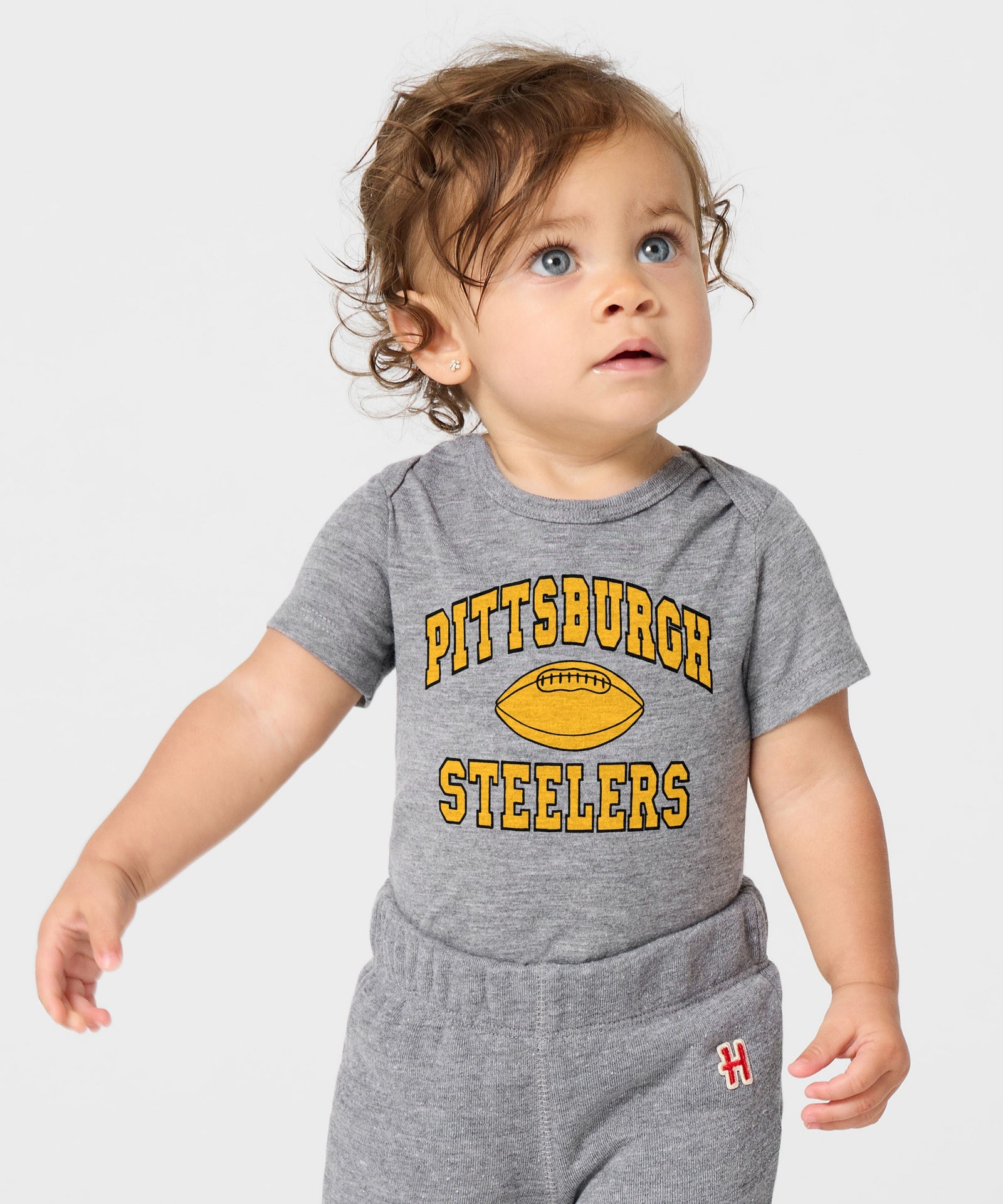 Pittsburgh Steelers Gridiron Baby One Piece