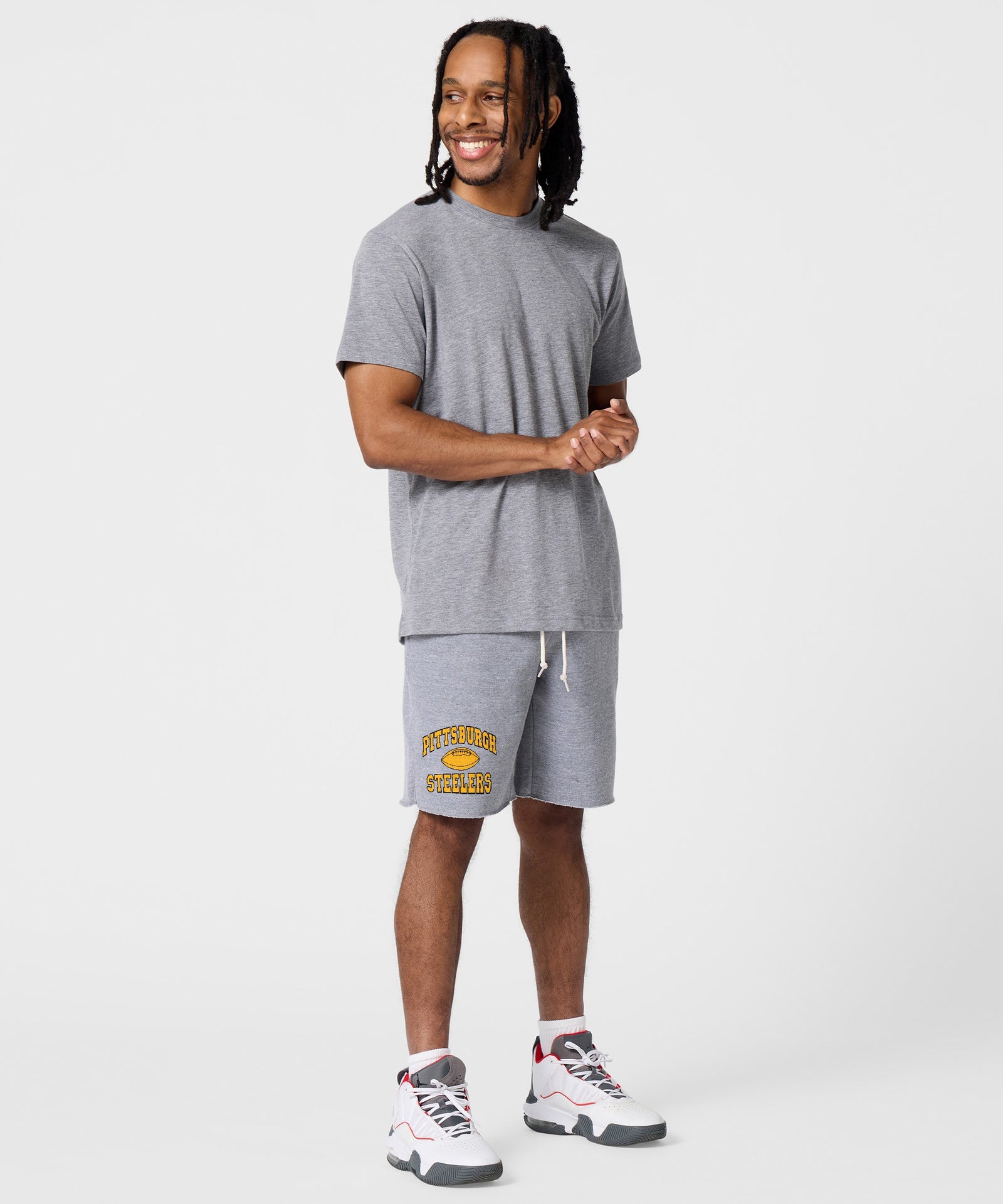 Pittsburgh Steelers Gridiron Sweat Shorts