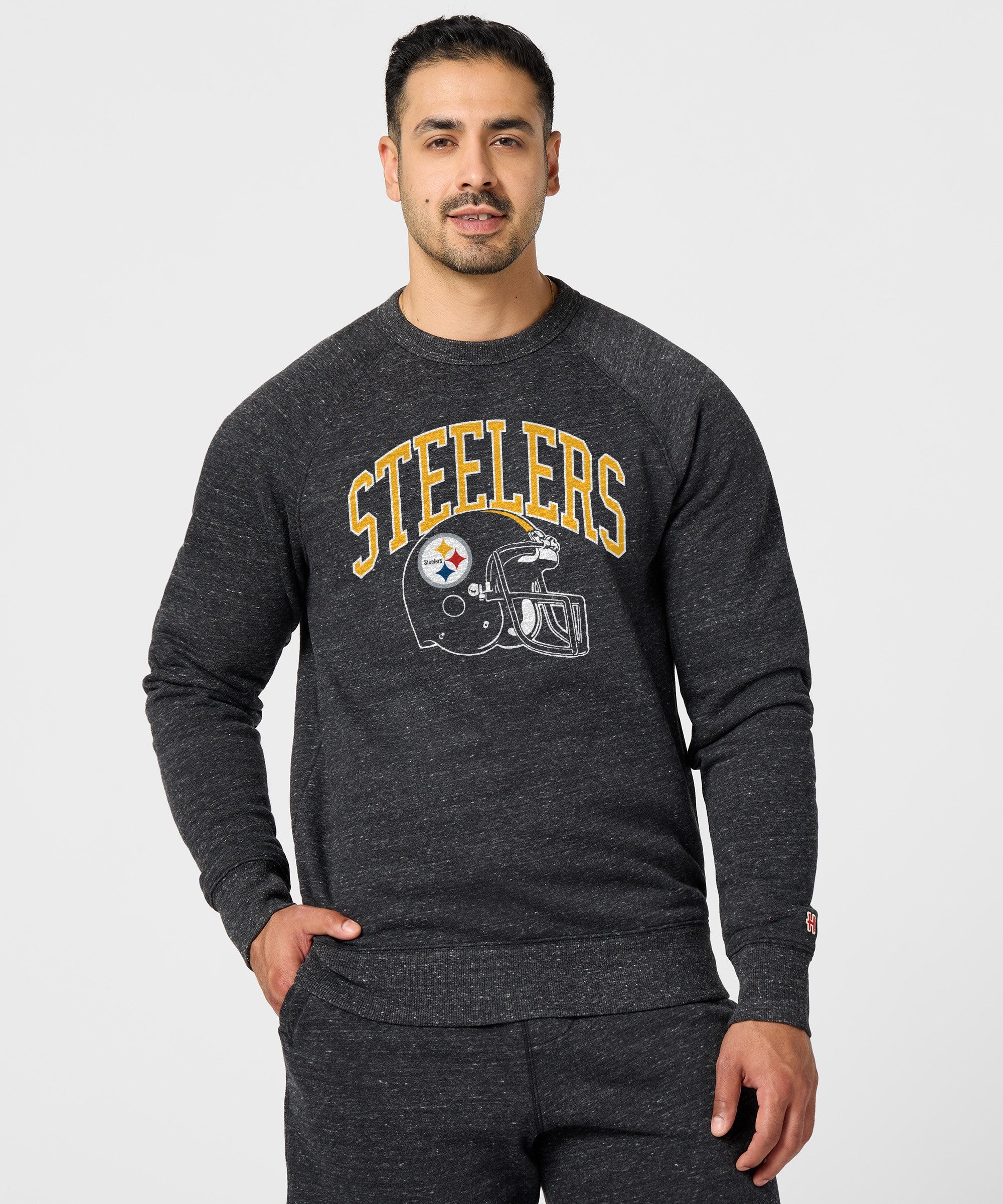 Pittsburgh Steelers Helmet Crewneck