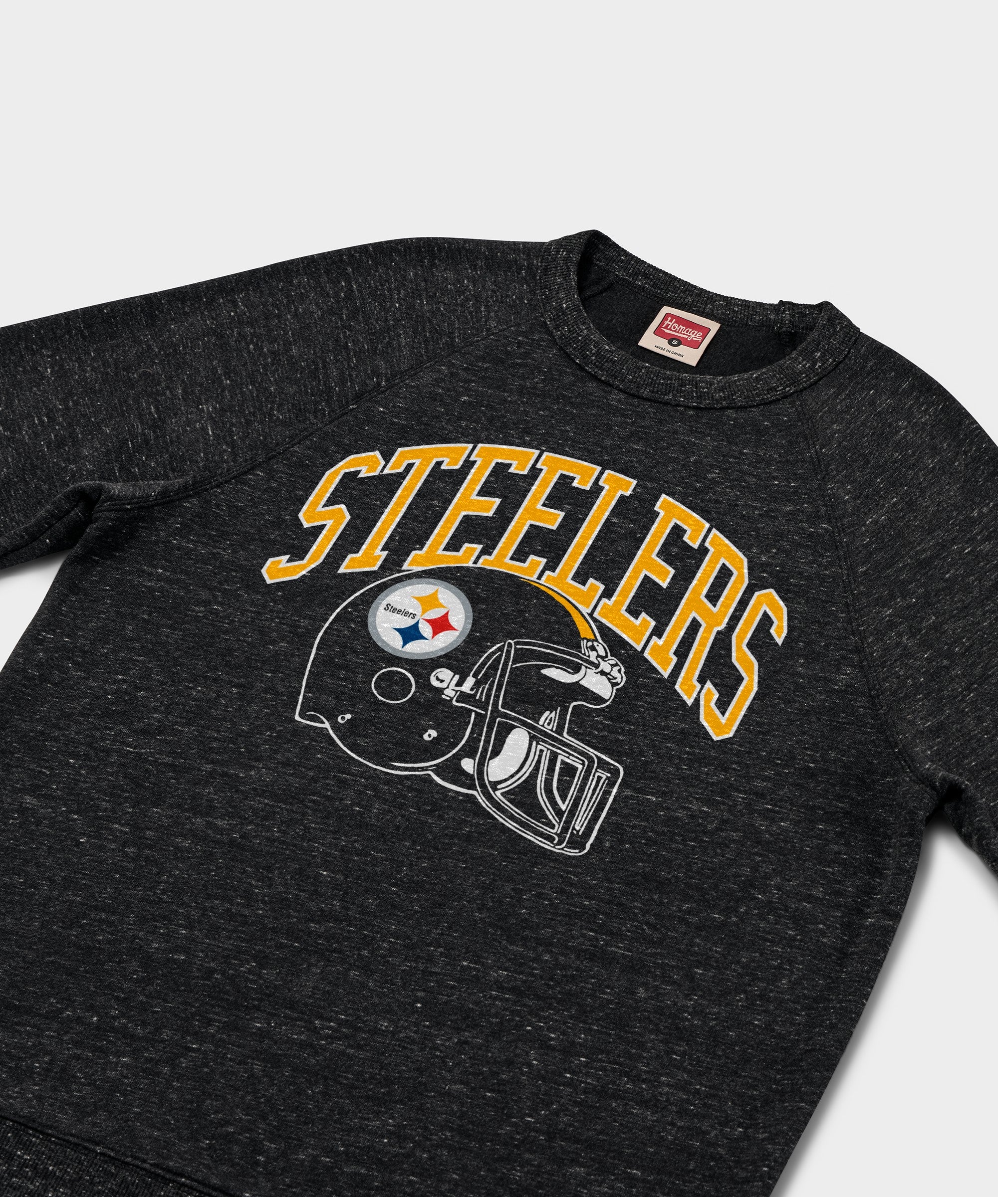 Pittsburgh Steelers Helmet Crewneck