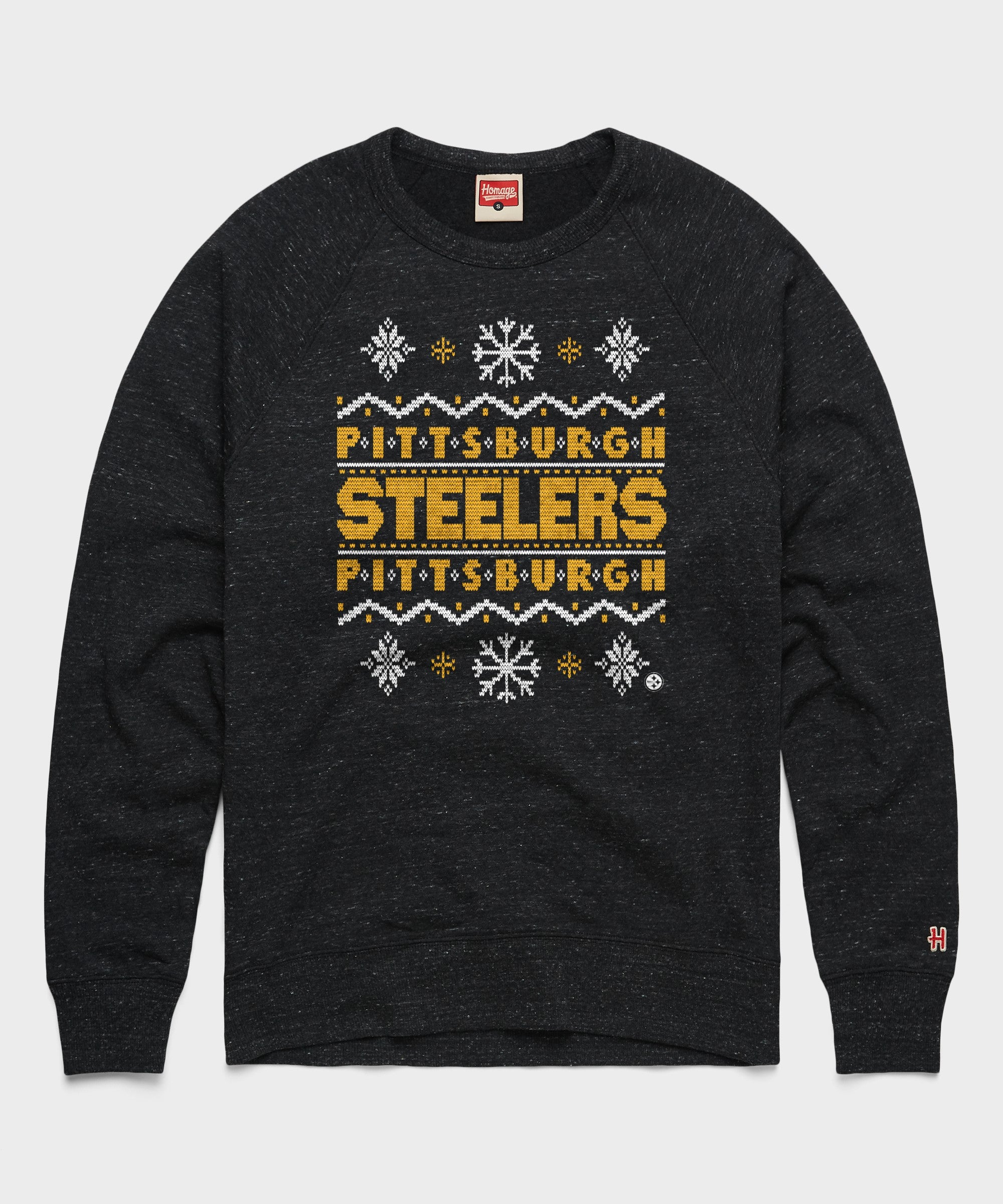 Pittsburgh Steelers Holiday Crewneck