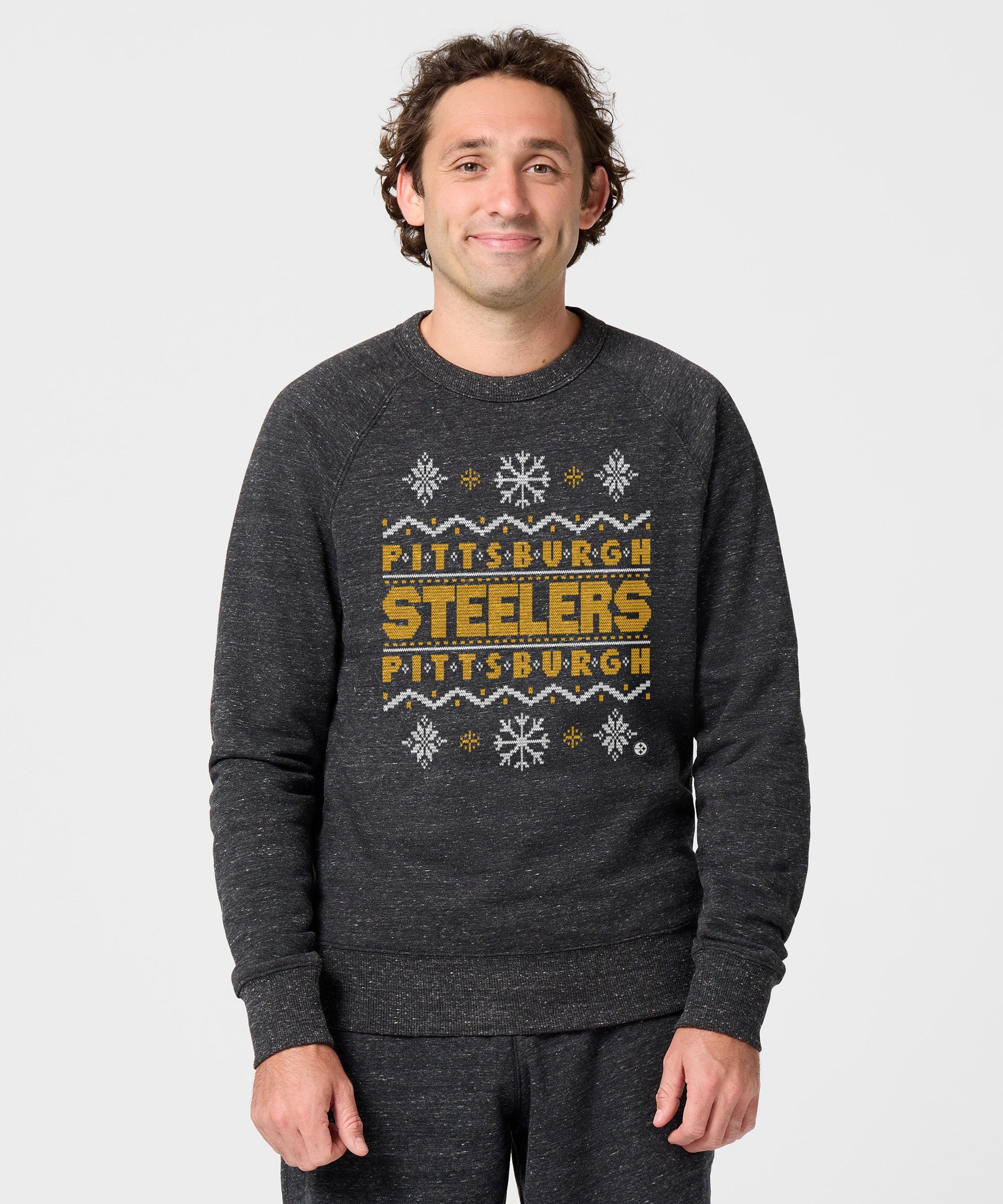 Pittsburgh Steelers Holiday Crewneck