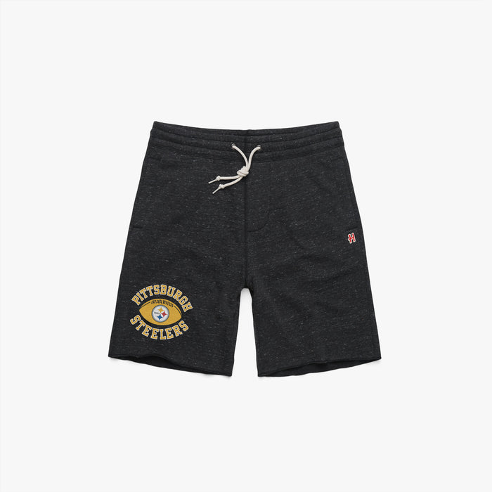 Pittsburgh Steelers Pigskin Sweat Shorts