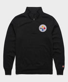 Pittsburgh Steelers '02 Applique Quarter Zip Pullover
