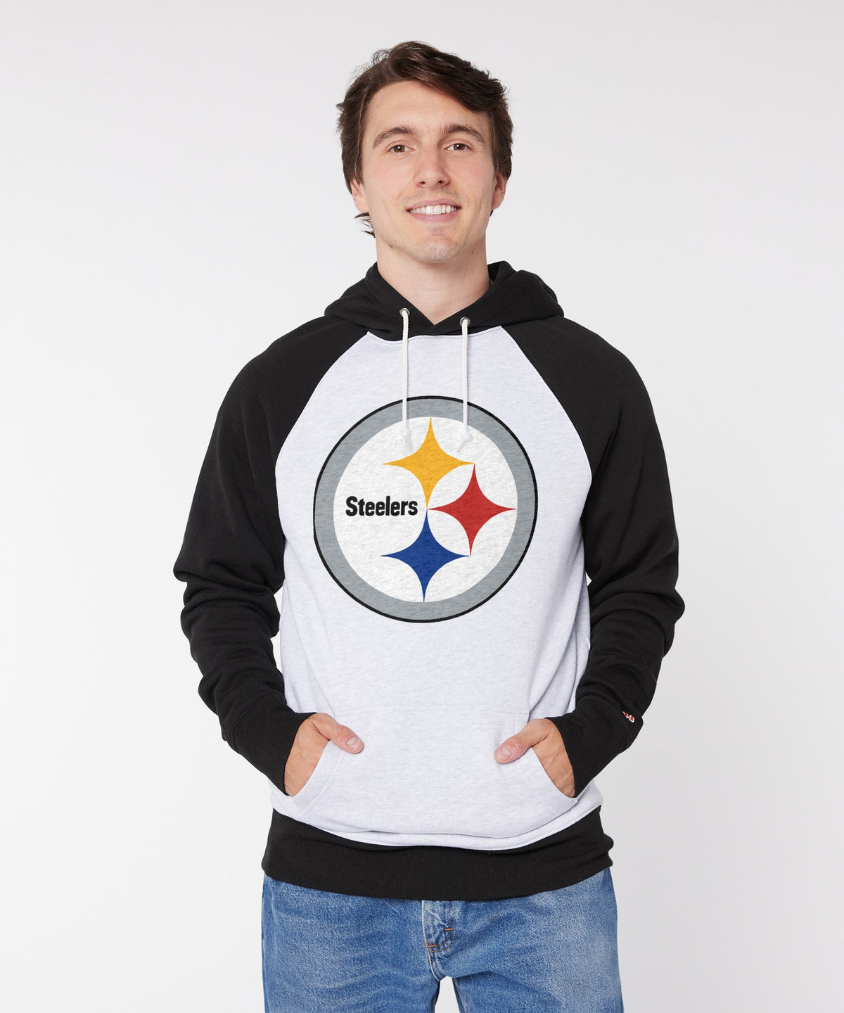 Pittsburgh Steelers '02 Colorblock Hoodie