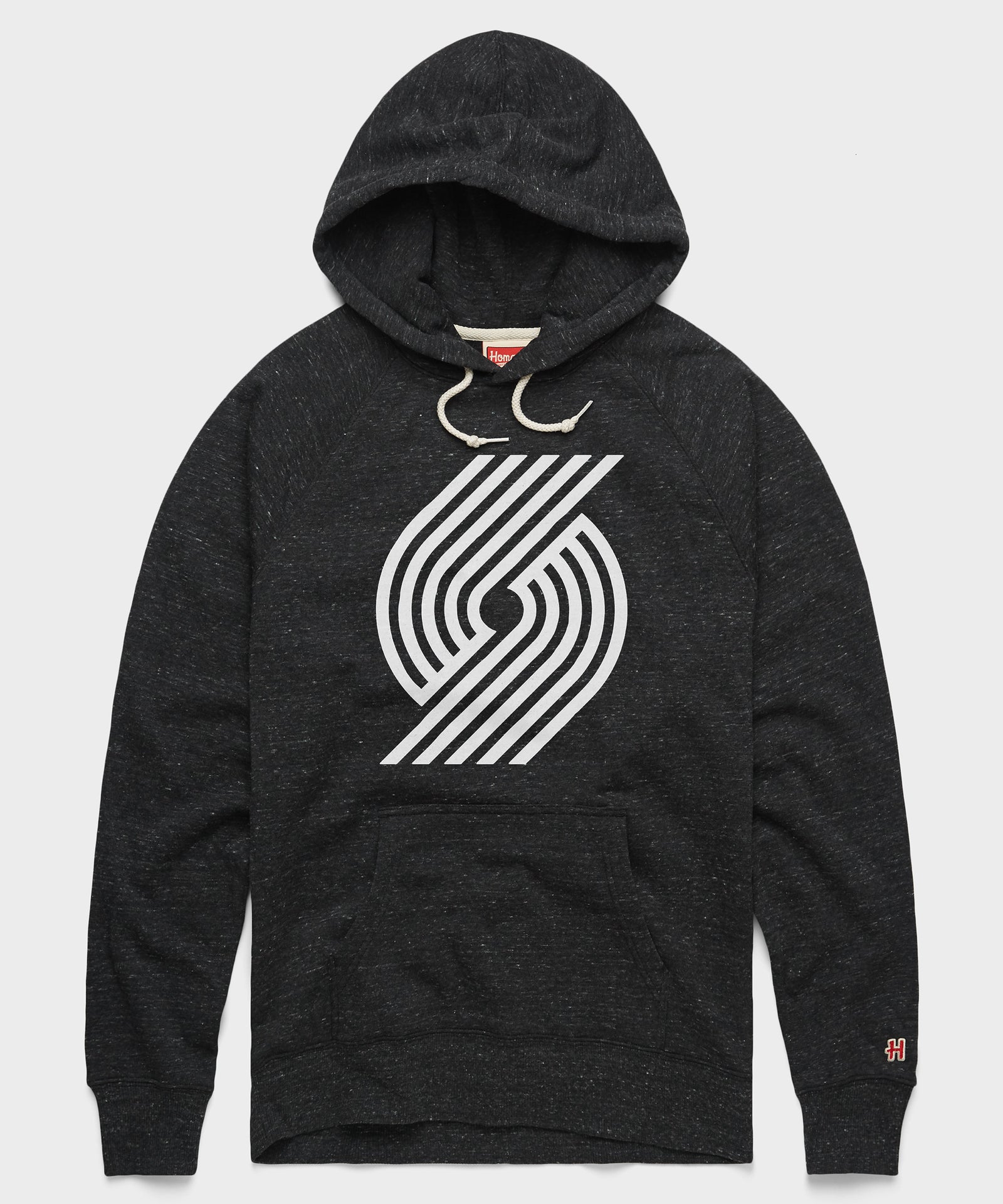 Portland Trail Blazers Blacktop Logo Hoodie