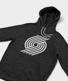 Portland Trail Blazers Blacktop Logo Hoodie
