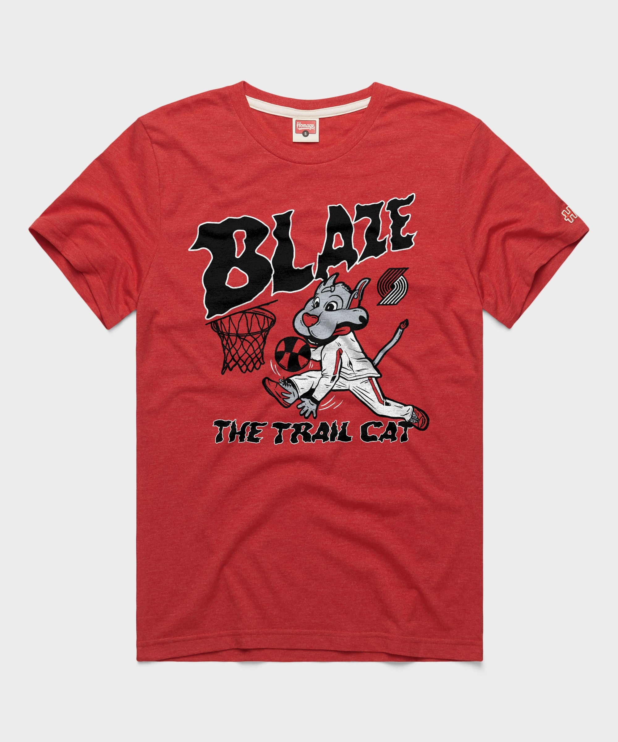 Portland Trail Blazers Blaze The Trail Cat