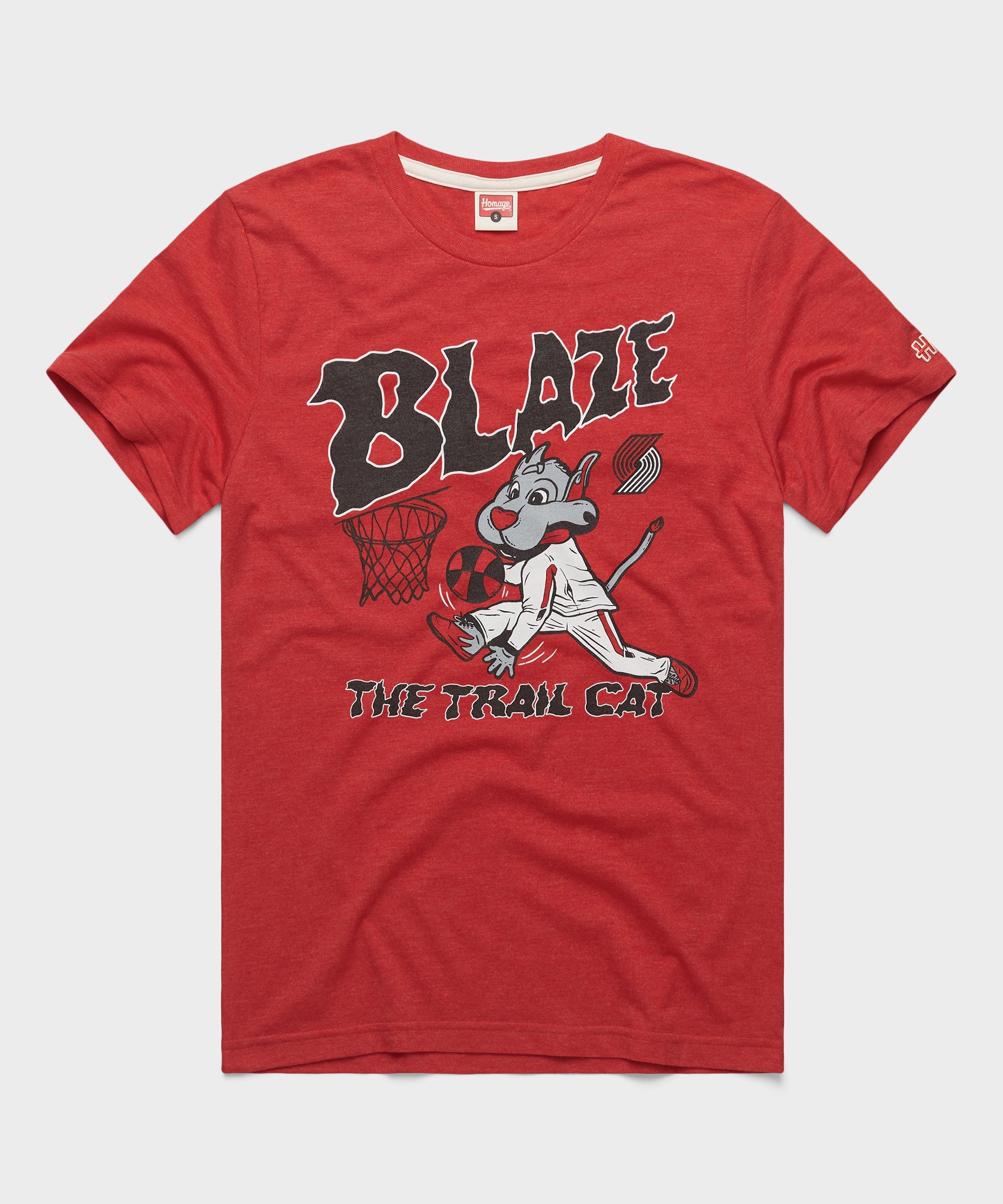 Portland Trail Blazers Blaze The Trail Cat
