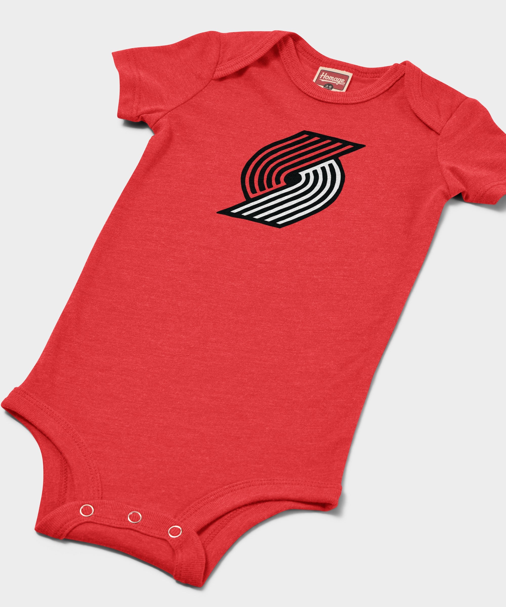 Portland Trail Blazers Logo Baby One Piece