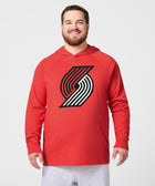 Portland Trail Blazers Logo Lightweight Hoodie