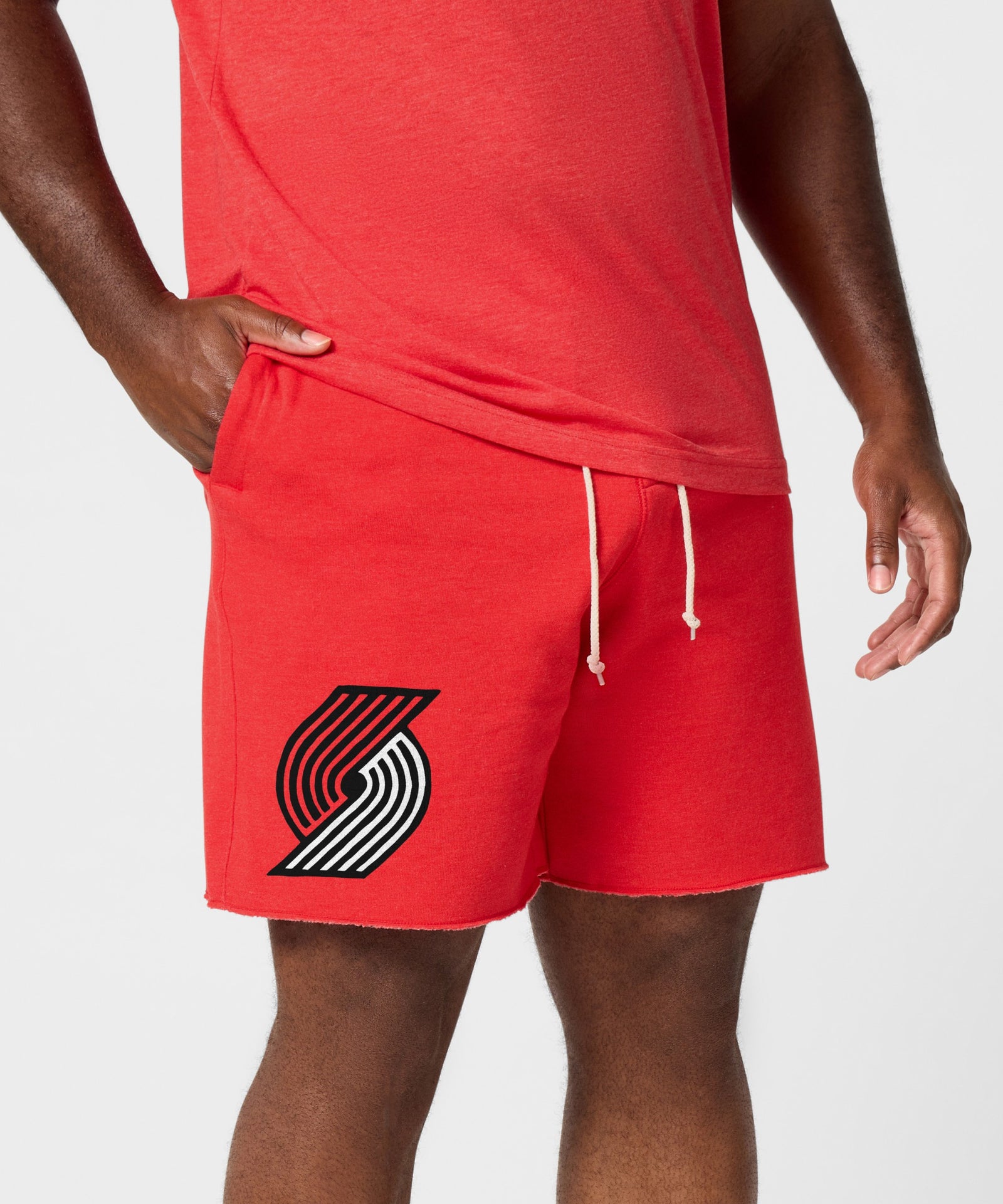 Portland Trail Blazers Logo Sweat Shorts