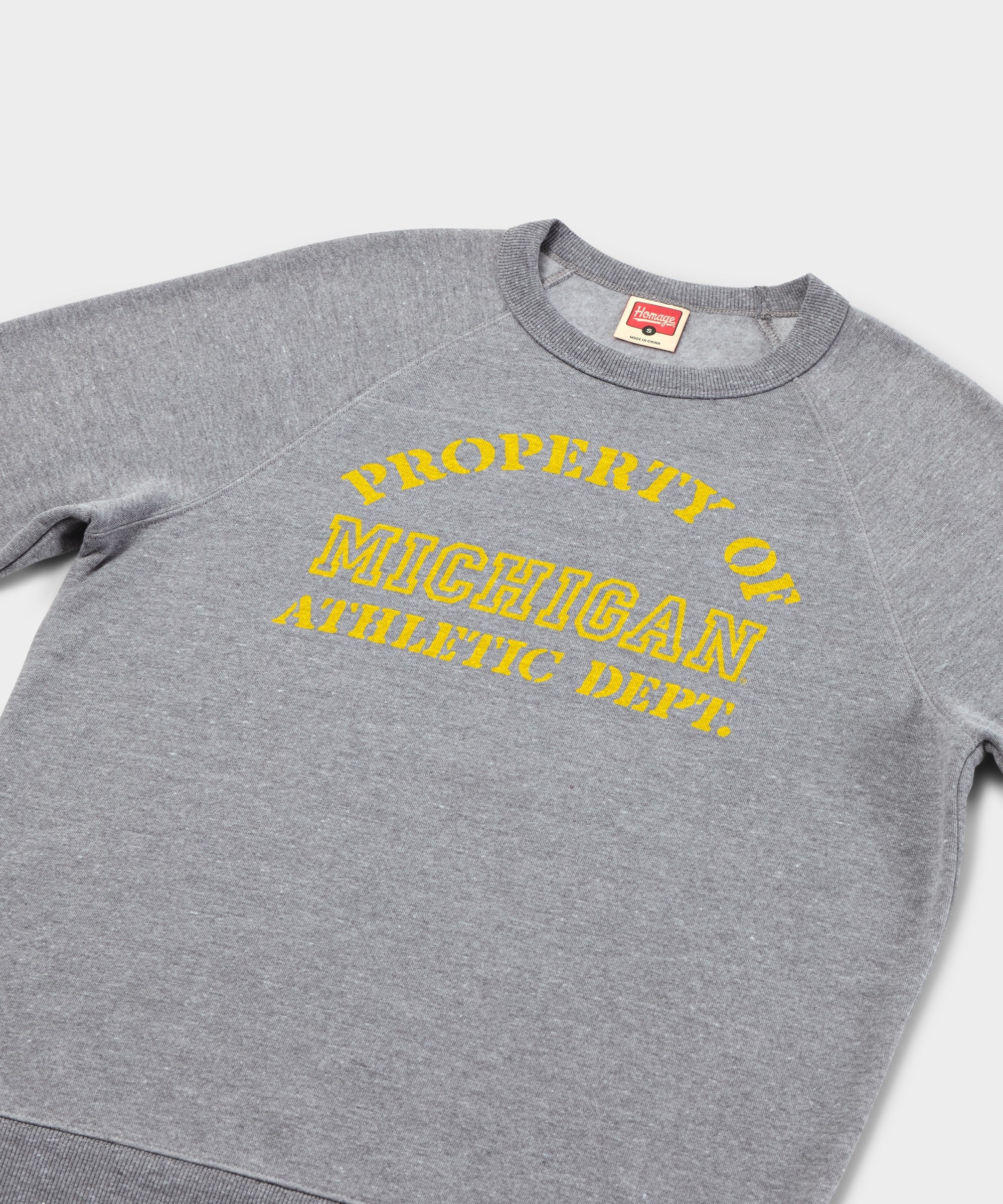 Property Of Michigan Crewneck