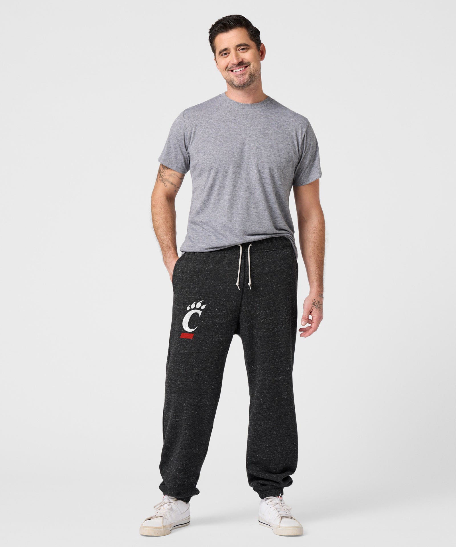 Red And Black Sweatpants