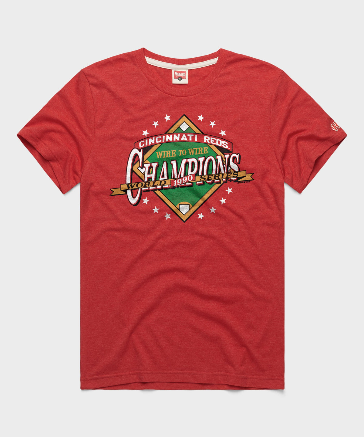 Reds 1990 World Series Champs | Retro Cincinnati Reds T-Shirt – HOMAGE