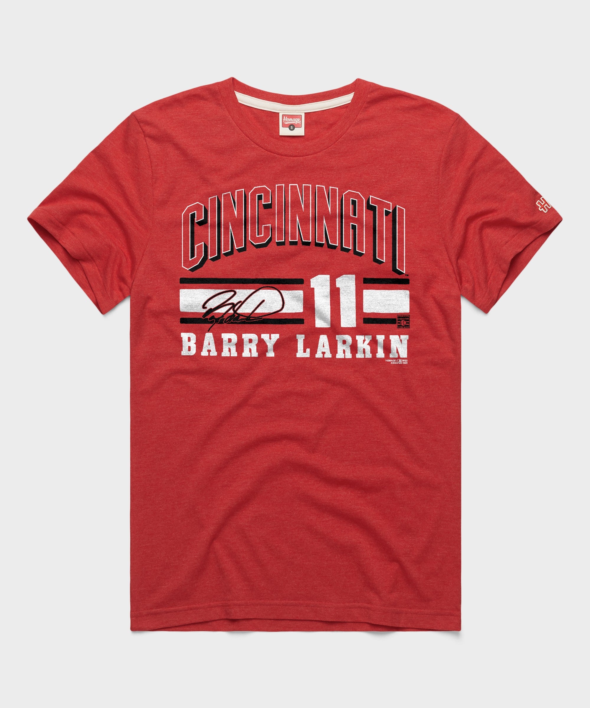 Reds Barry Larkin Signature Jersey