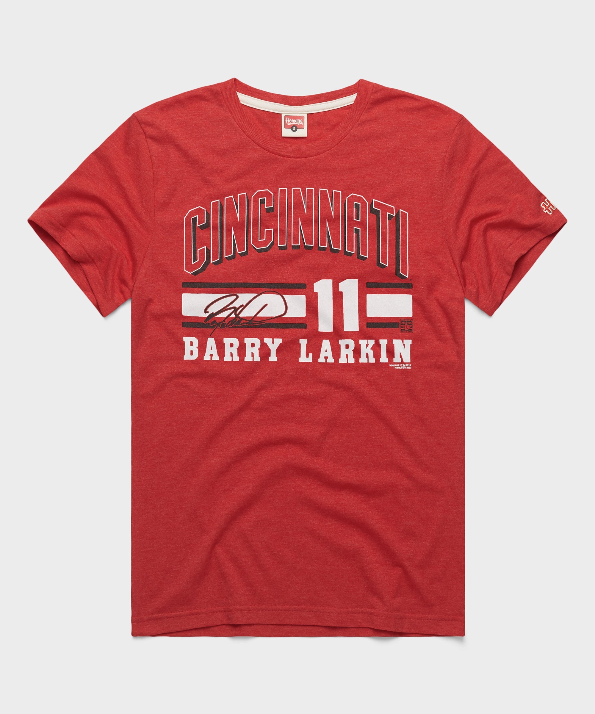 Reds Barry Larkin Signature Jersey