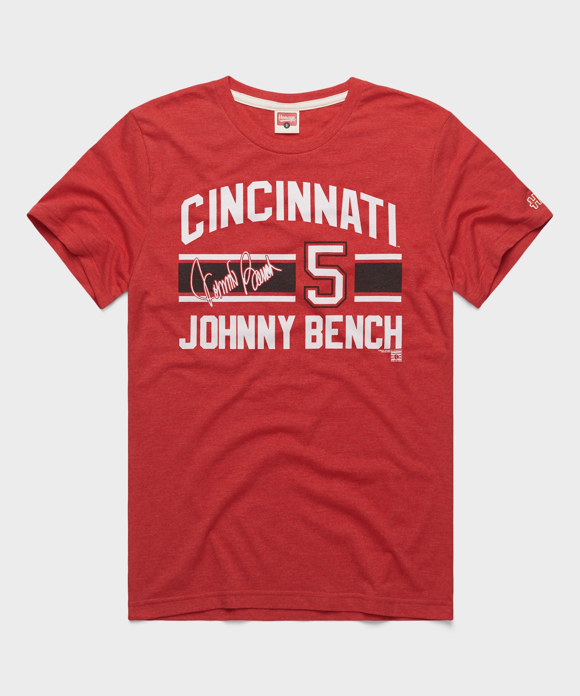 Reds Johnny Bench Signature Jersey