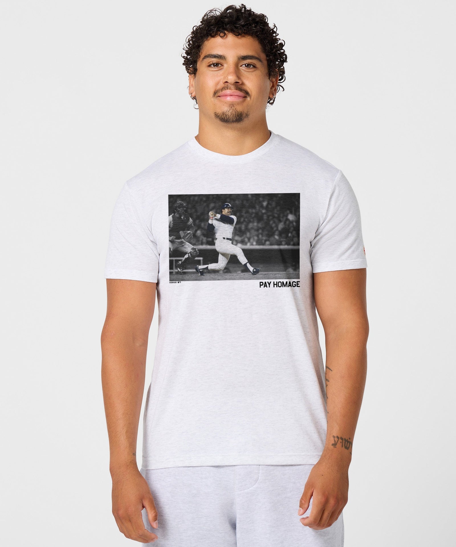 Reggie Jackson Pay Homage