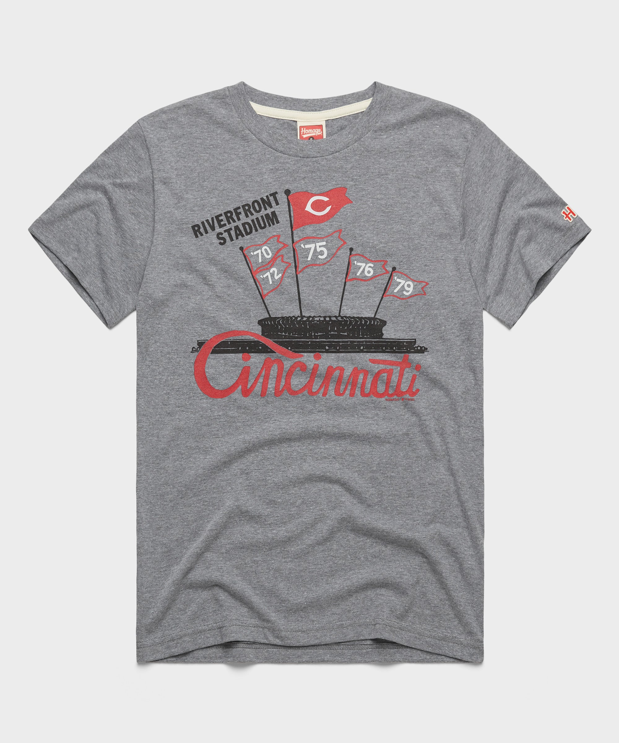 Riverfront Stadium Cincinnati Grey