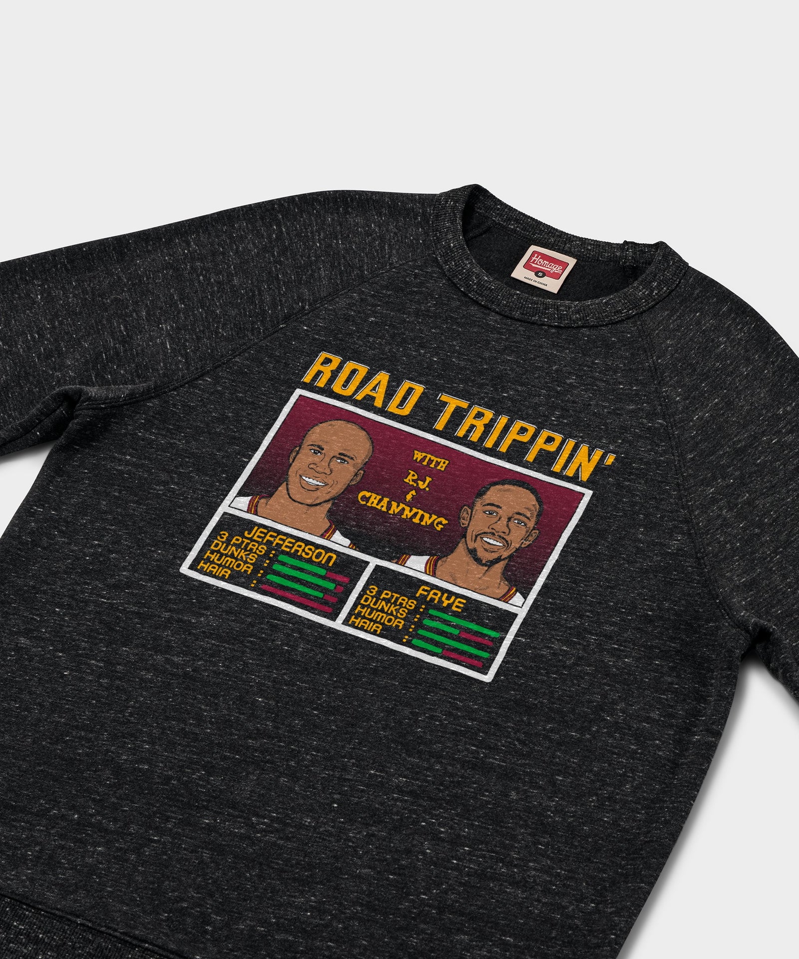 Road Trippin' Jam Jefferson And Frye Crewneck