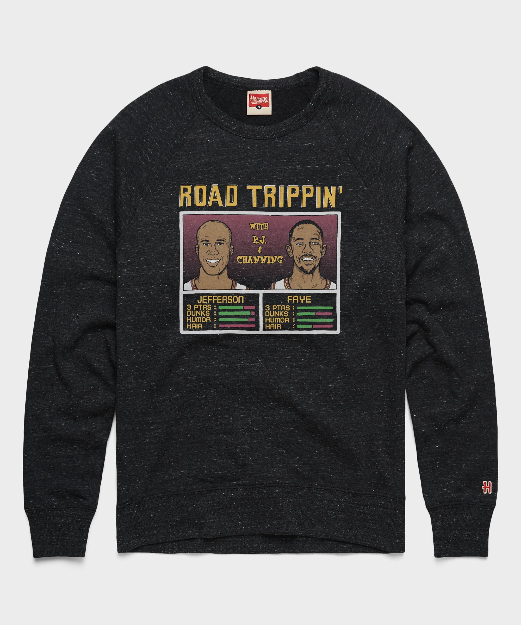 Road Trippin' Jam Jefferson And Frye Crewneck