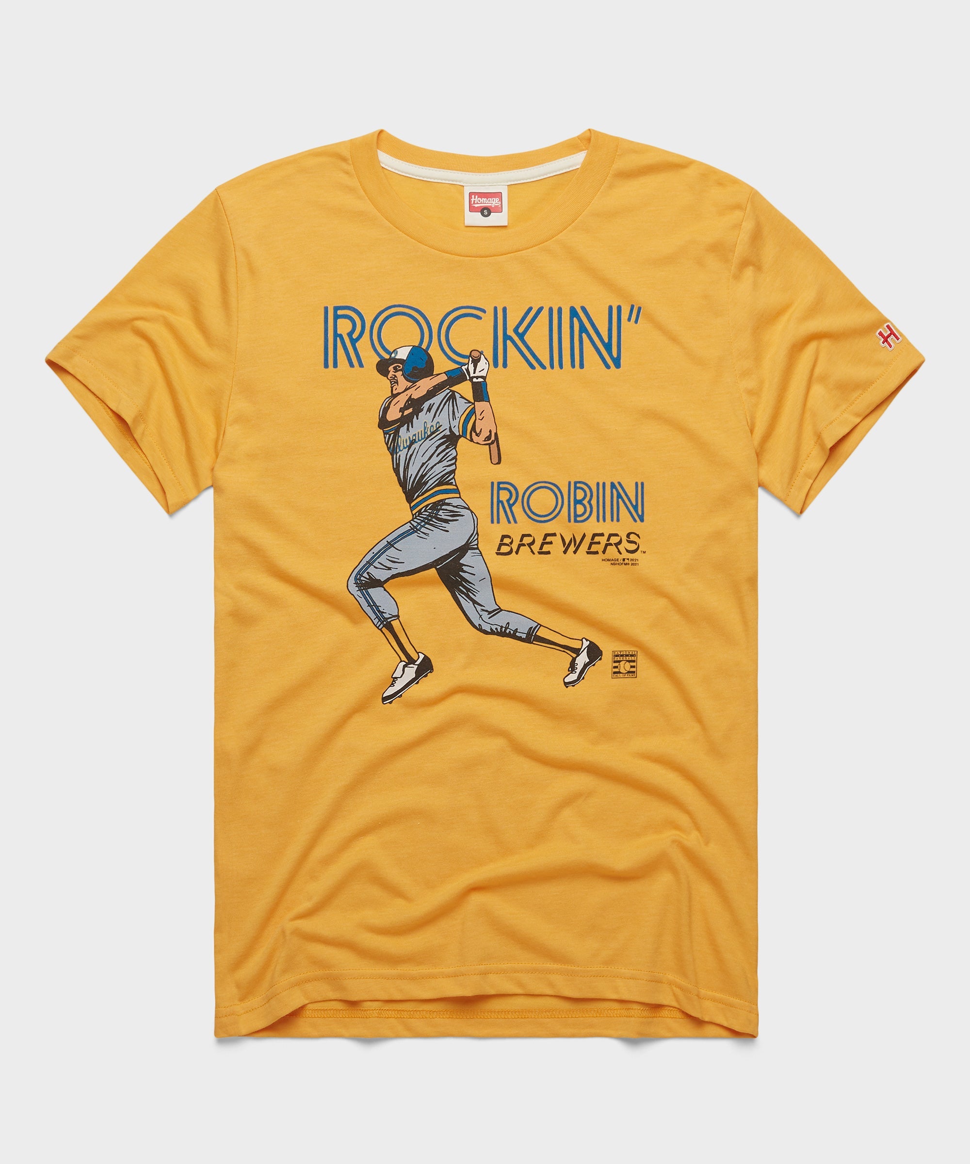 Robin Yount Brewers Home Run