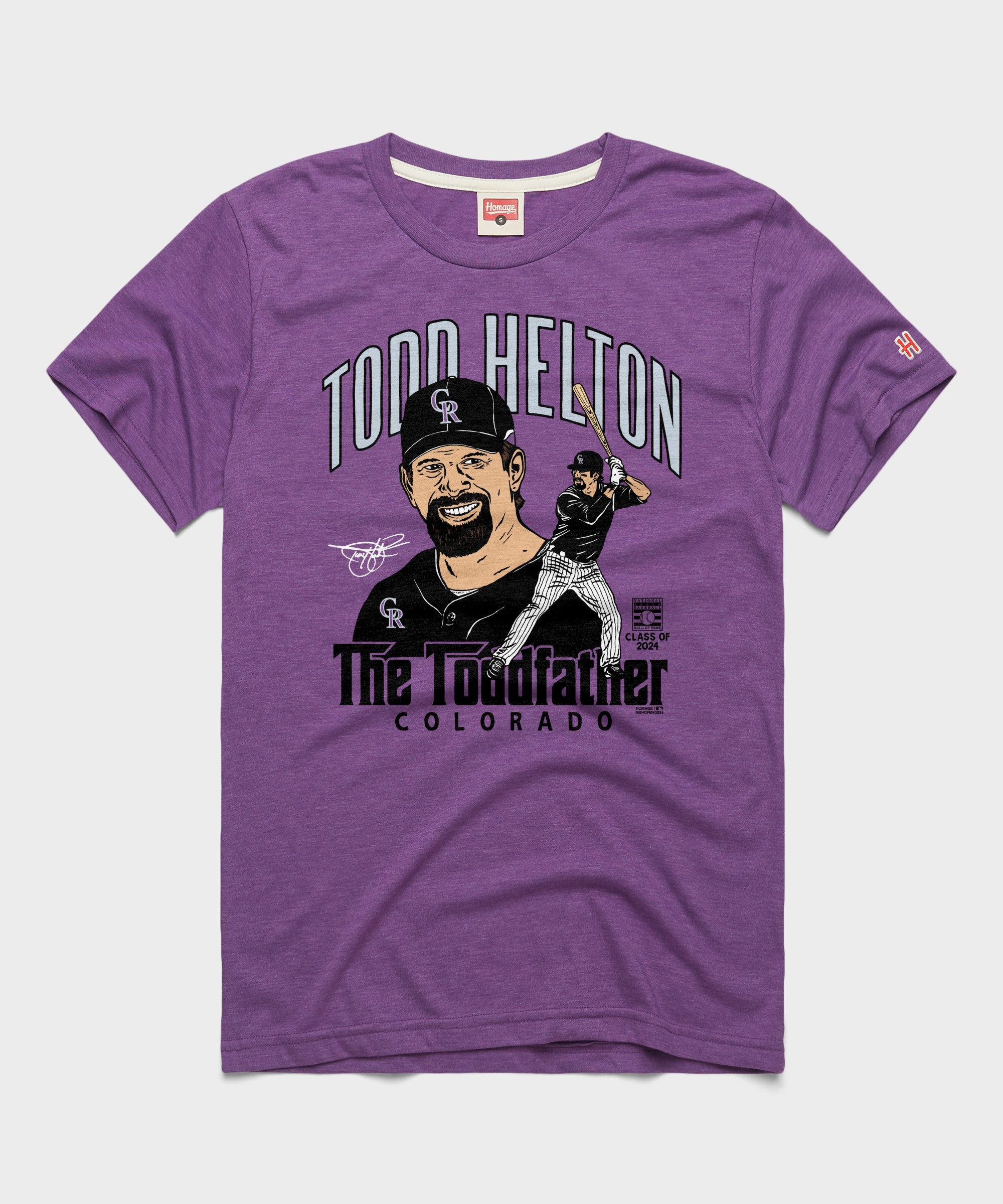 Rockies Todd Helton Toddfather Signature Class Of 2024