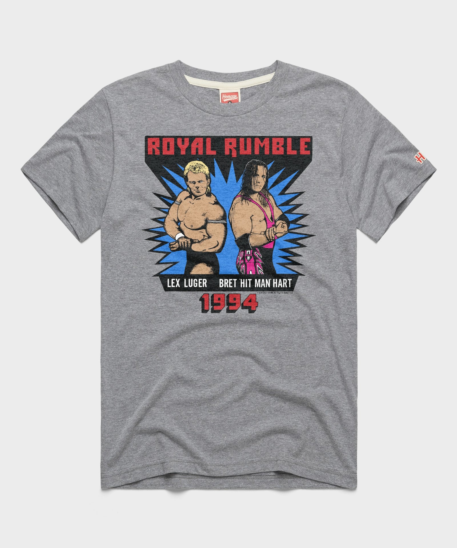 Royal Rumble 1994 Luger And Hart