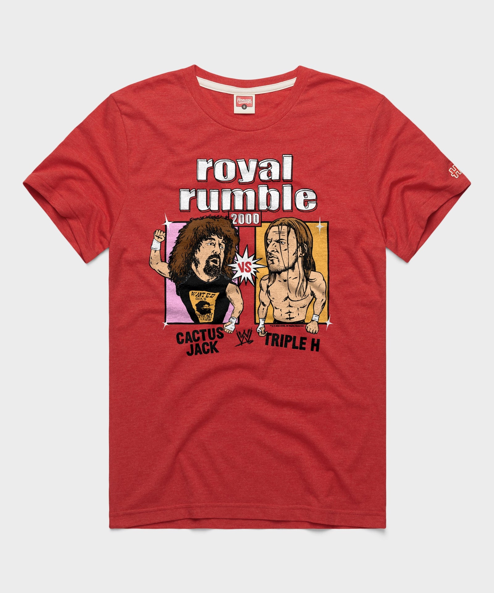 Royal Rumble 2000 Cactus Jack Vs Triple H