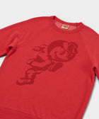 Running Brutus The Buckeye All Scarlet Crewneck
