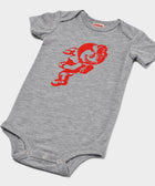 Running Brutus The Buckeye Baby One Piece