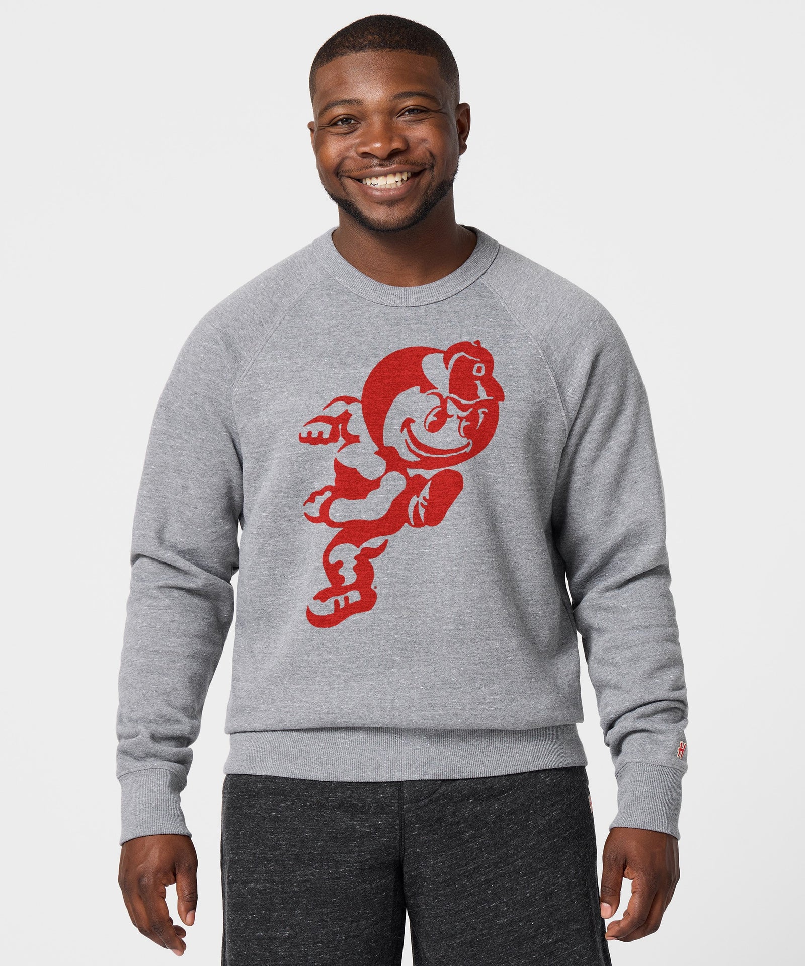 Running Brutus The Buckeye Crewneck