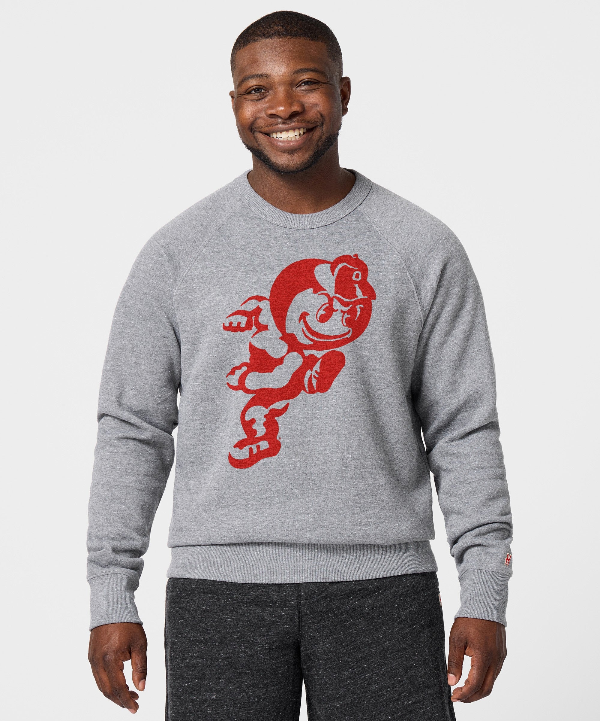 Running Brutus The Buckeye Crewneck
