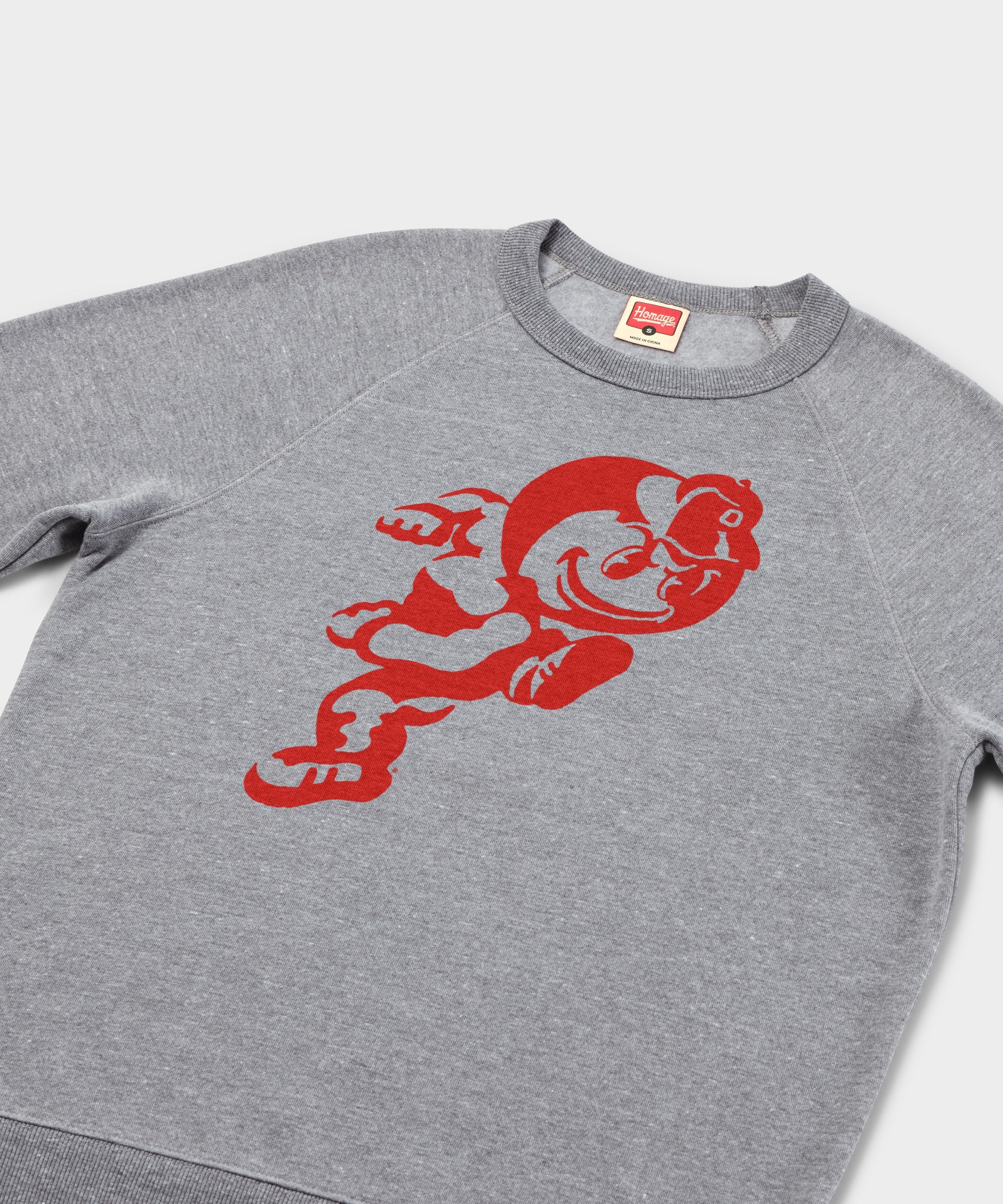 Running Brutus The Buckeye Crewneck