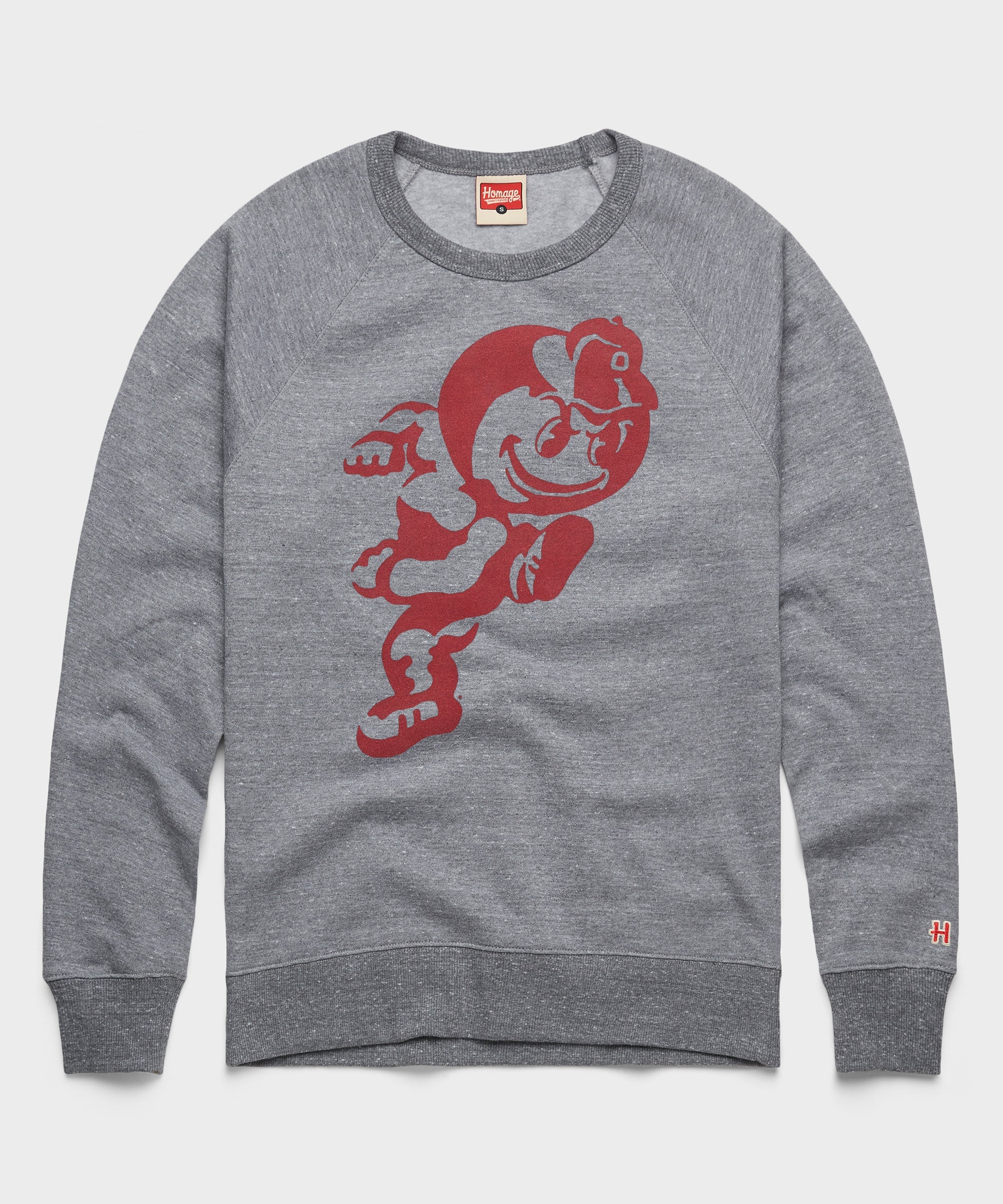 Running Brutus The Buckeye Crewneck