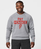 Running Brutus The Buckeye Pay Homage Crewneck
