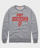 Running Brutus The Buckeye Pay Homage Crewneck