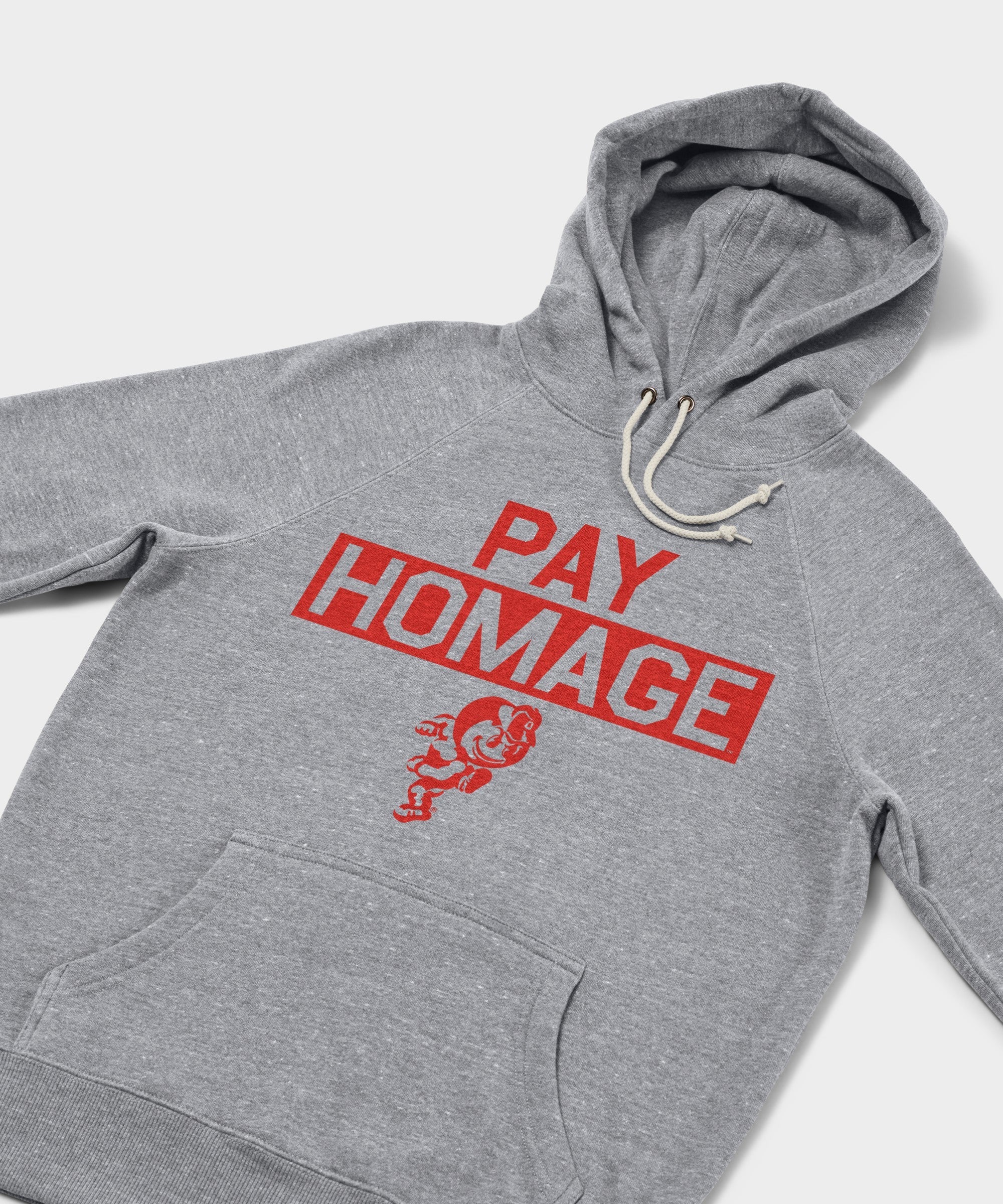 Running Brutus The Buckeye Pay Homage Hoodie