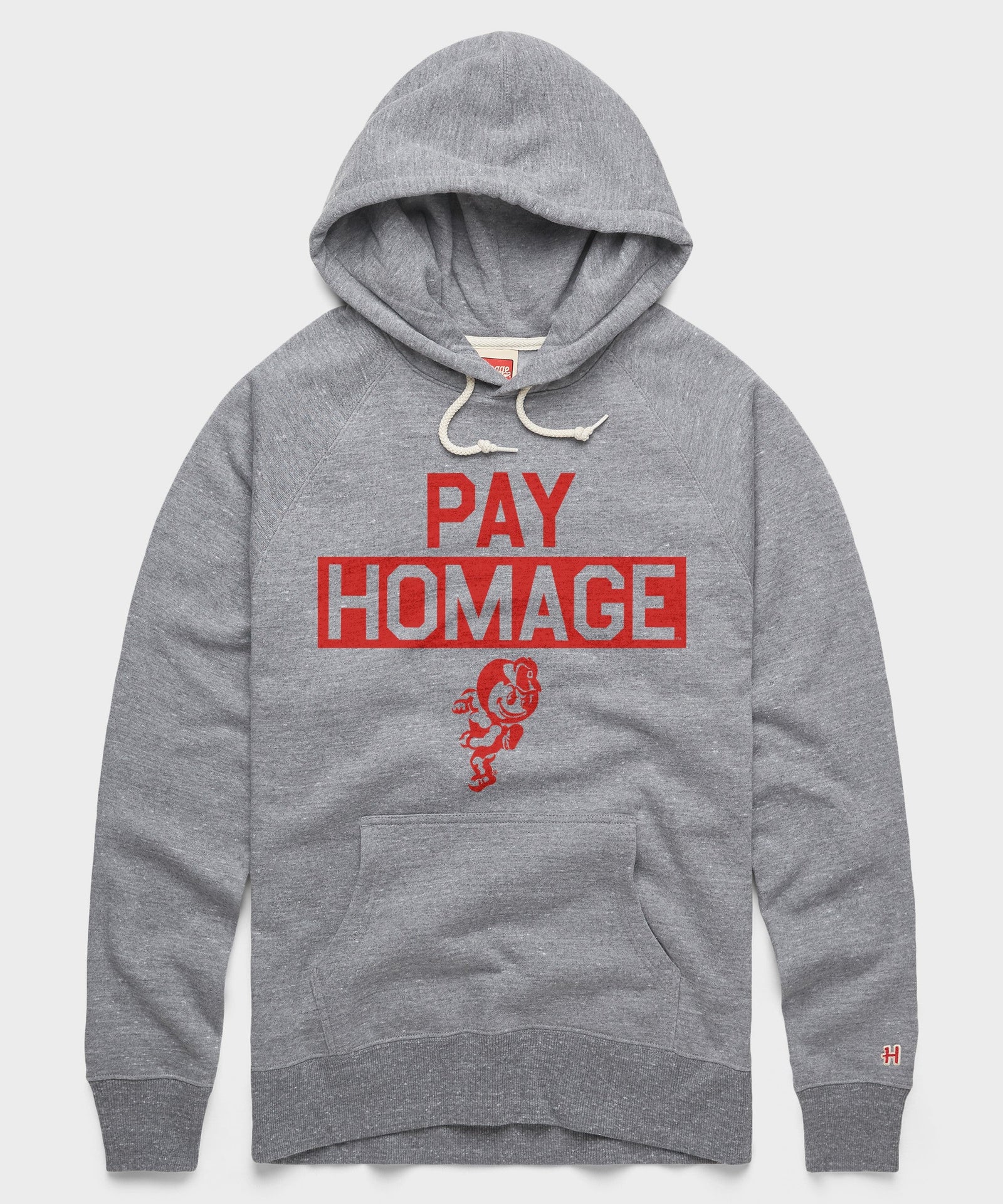 Running Brutus The Buckeye Pay Homage Hoodie