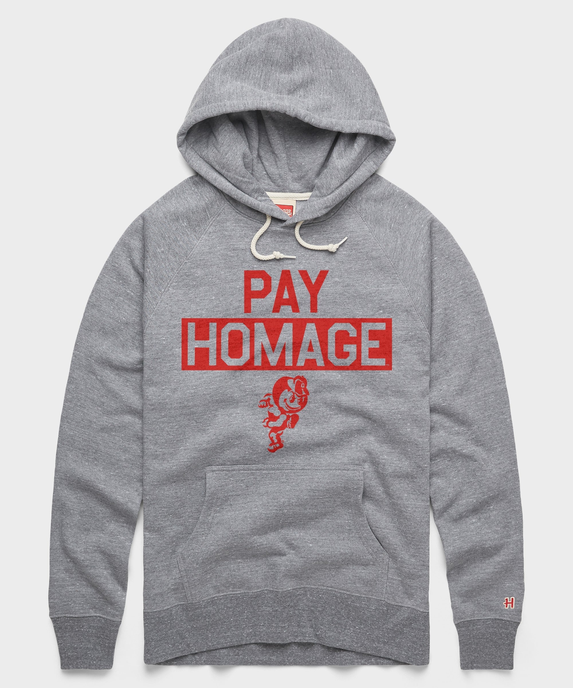 Running Brutus The Buckeye Pay Homage Hoodie