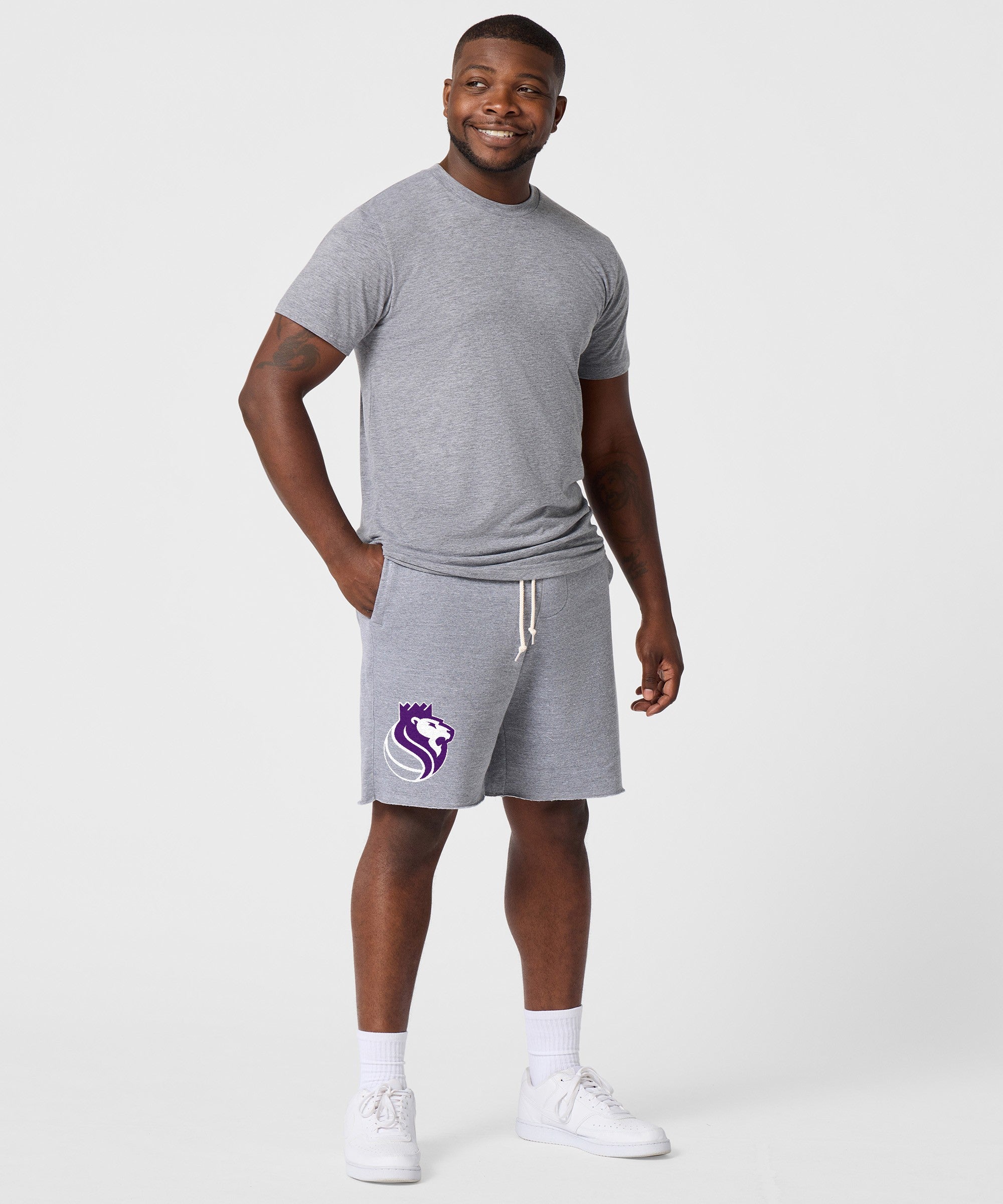 Sacramento Kings Logo Sweat Shorts